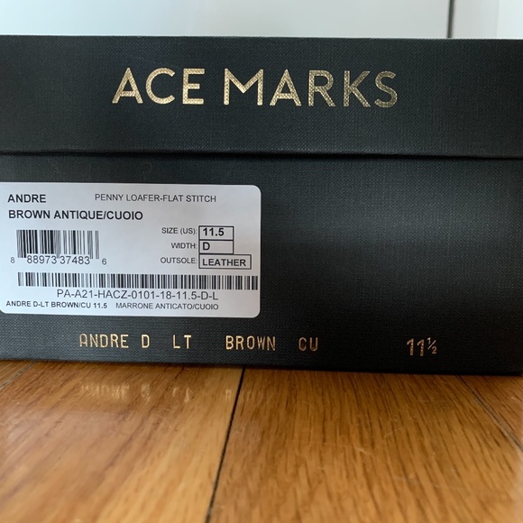 Ace Marks penny loafers, size US 11.5D main image 4